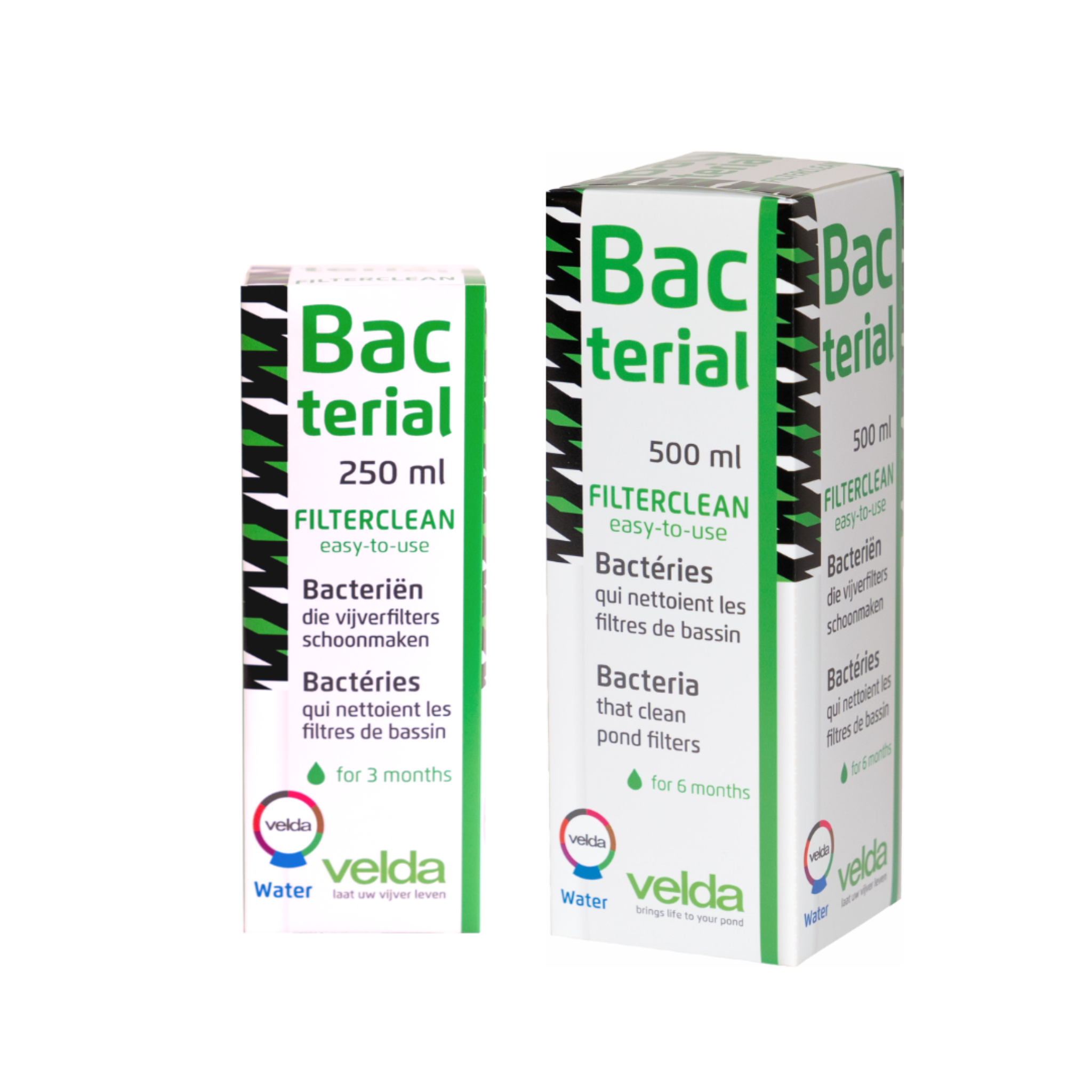 Bacterial Filterclean 250ml & 500ml Velda