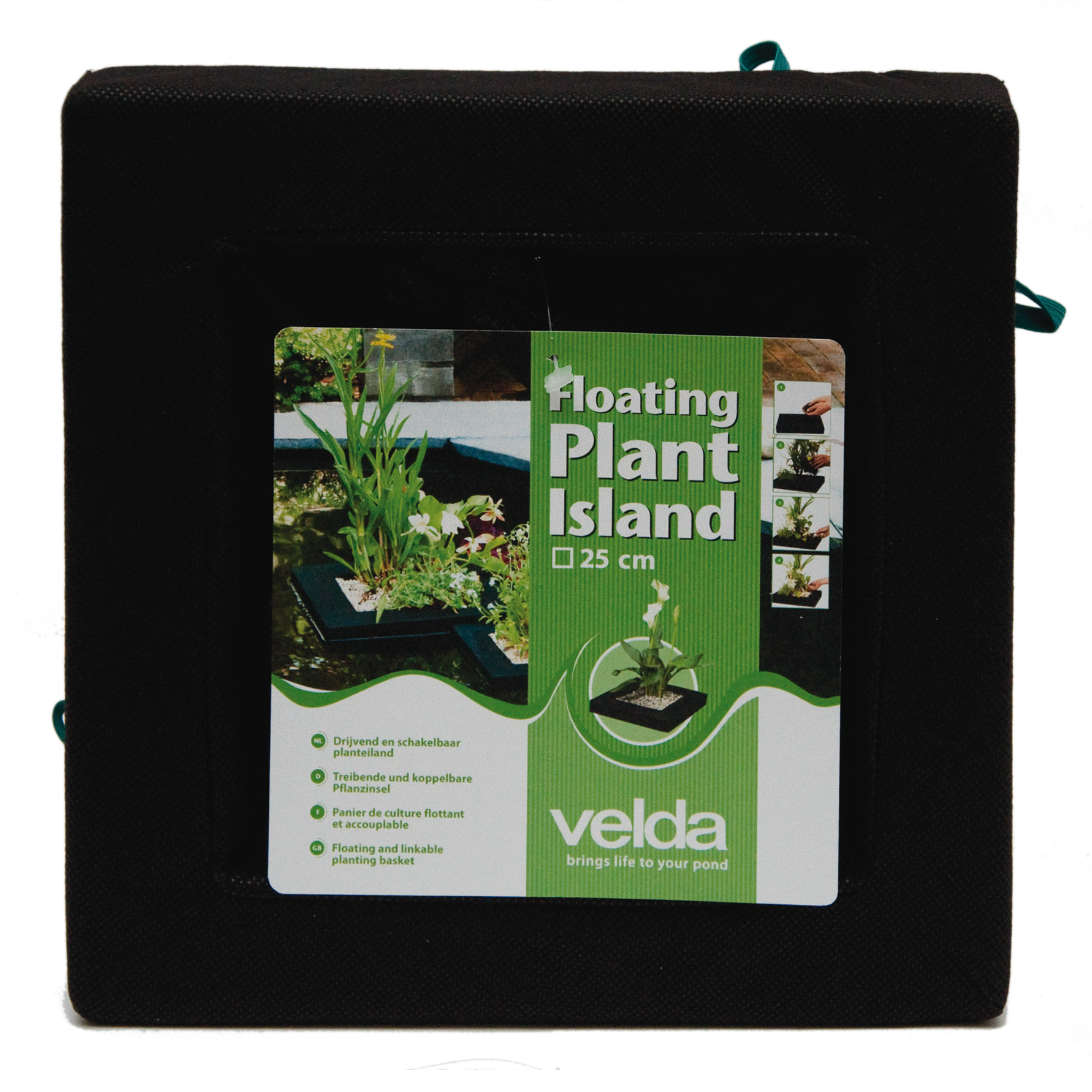 Floating Plant Island eckig 25 cm