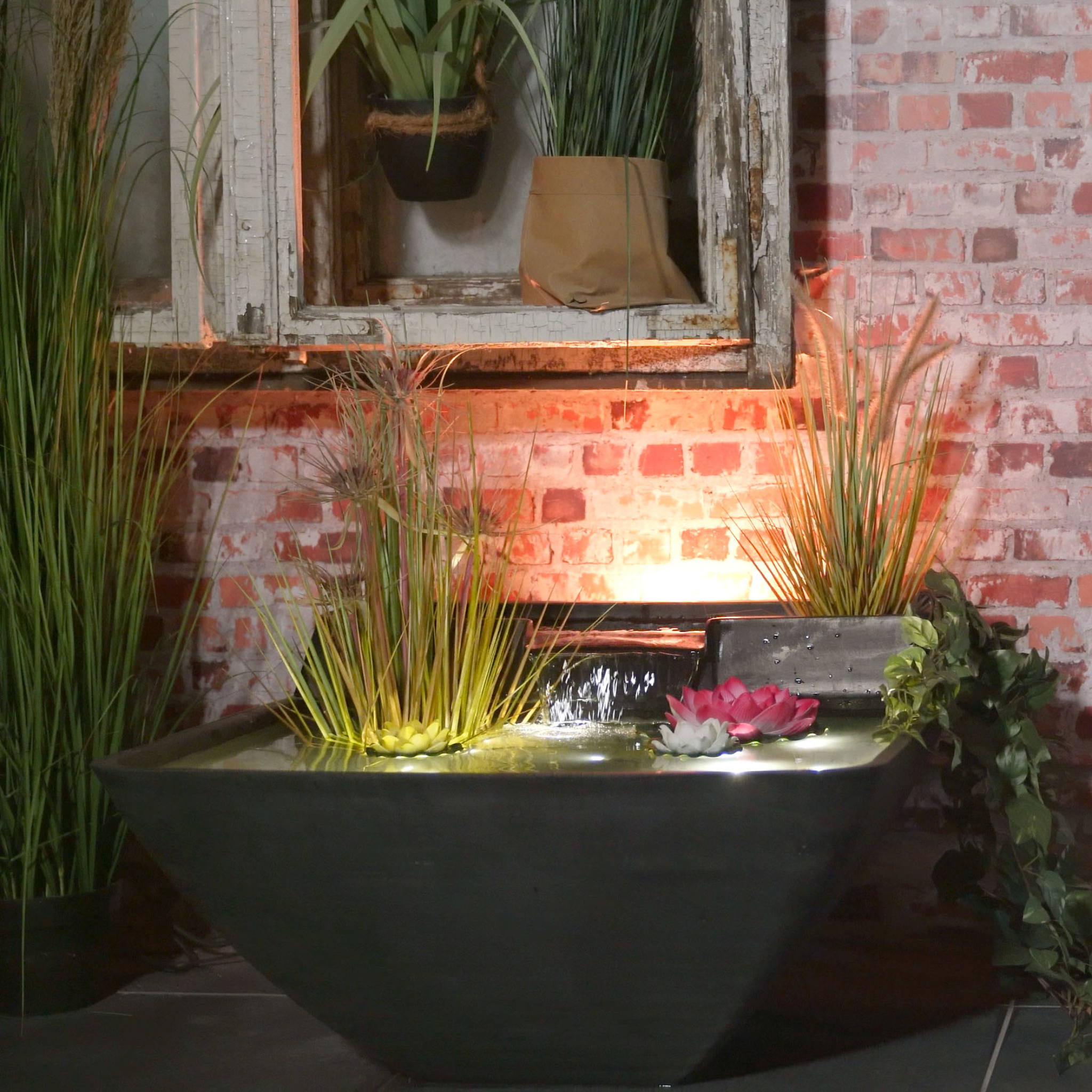 Fountain Pond Waterfall