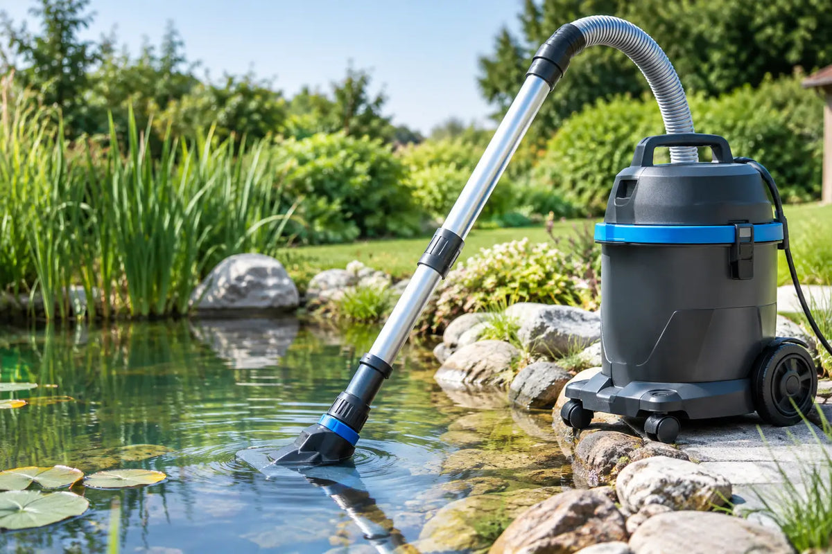 Teichsauger Test für einen sauberen Gartenteich