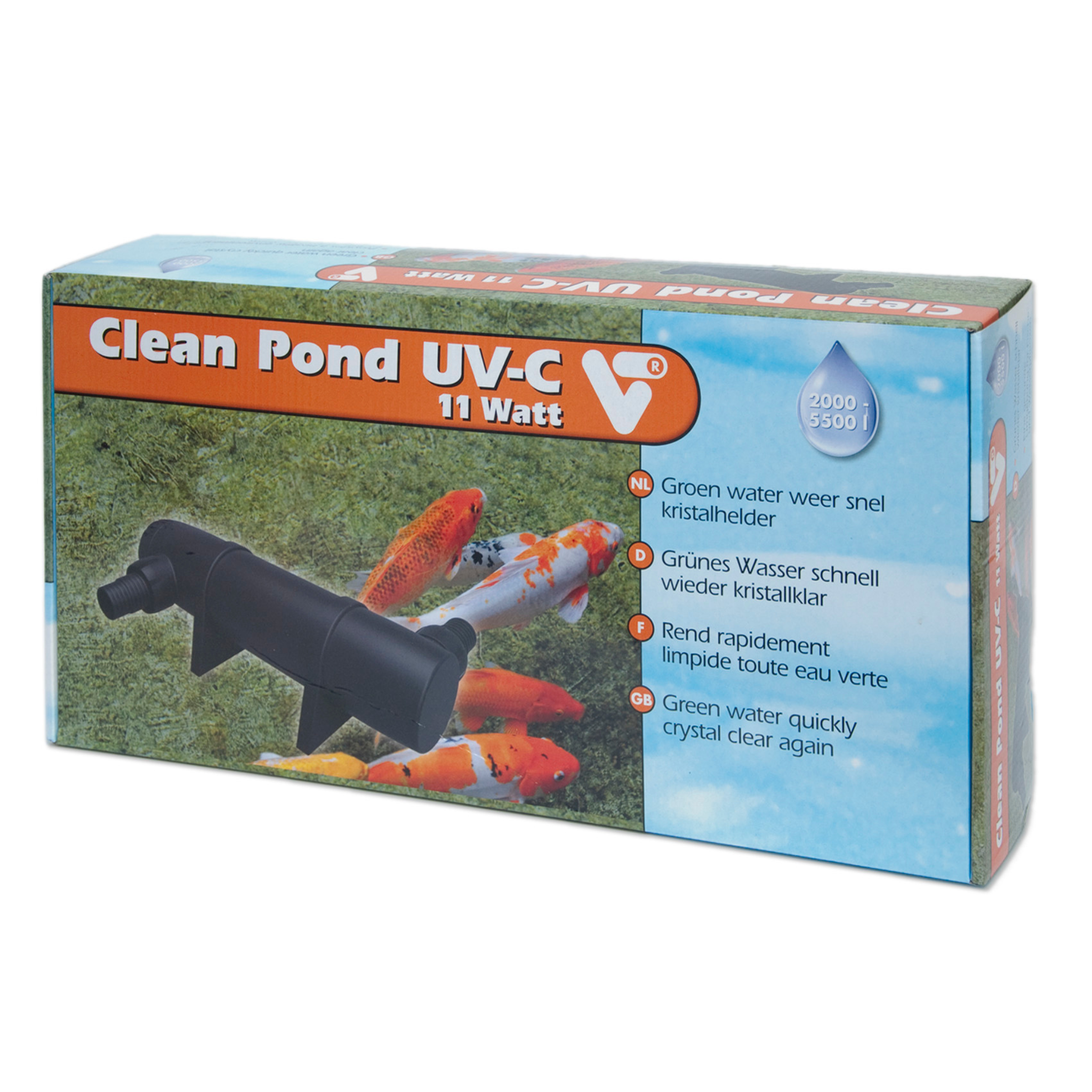 Clean Pond UV-C 11 Watt Verpackung Velda