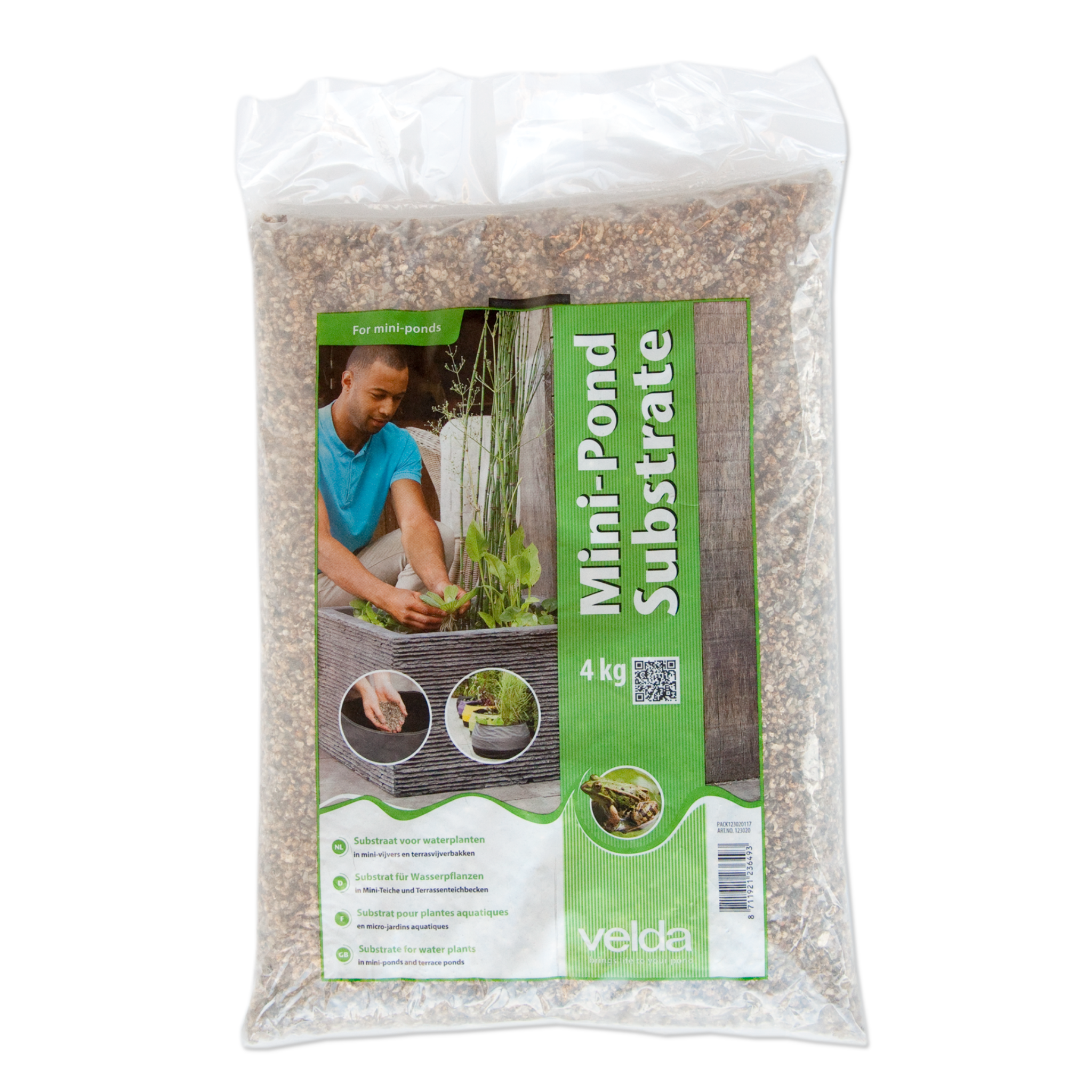 Mini-Teich-Substrat