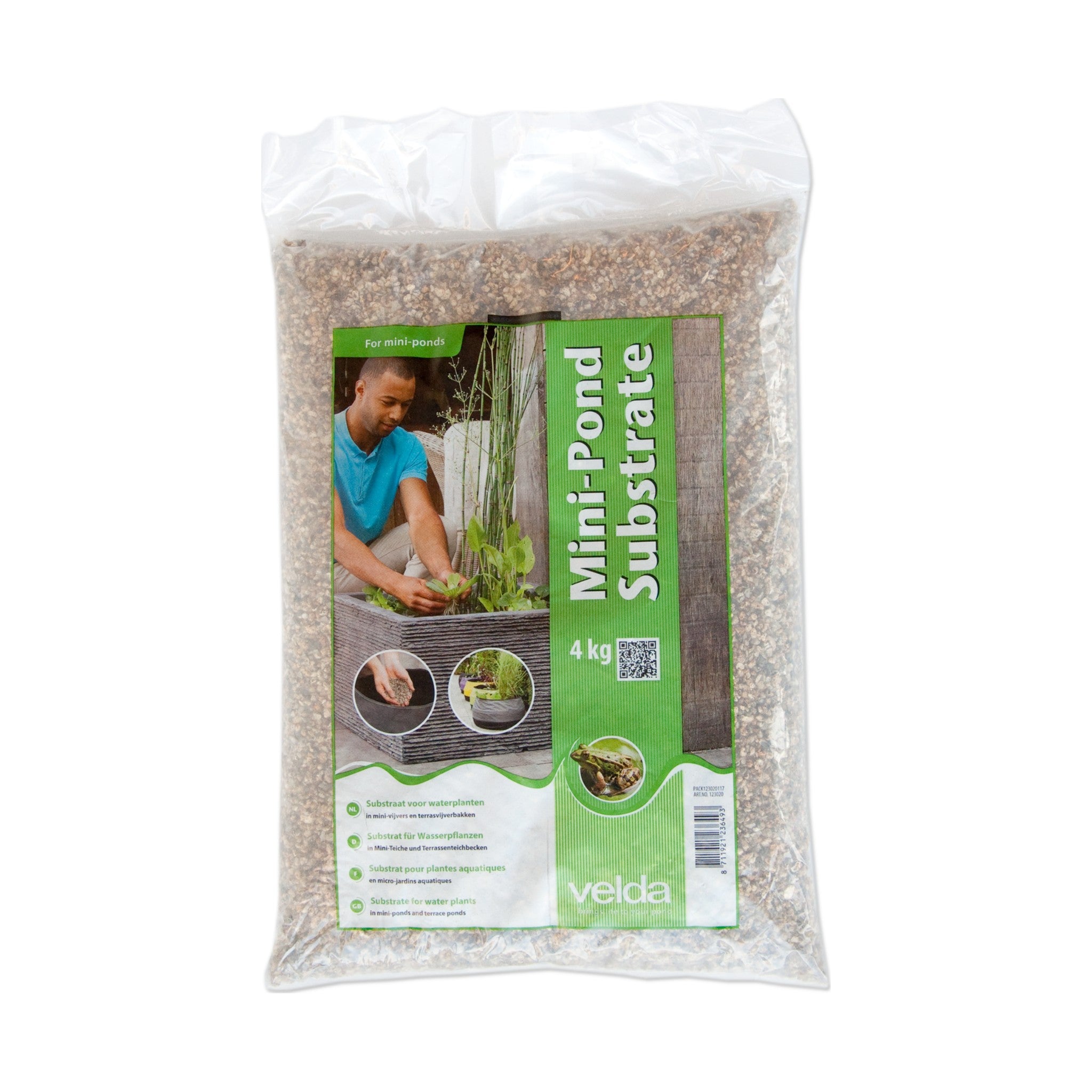 Mini-Teich-Substrat